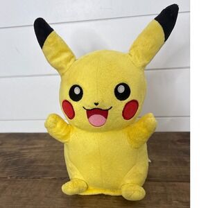 Pokemon Talking Pikachu Nintendo Genuine License Plush‎ Stuffed 2023 Tomy